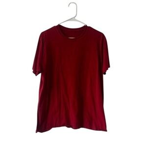 Men’s Red Simple T-Shirt